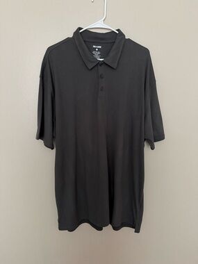 Men's Charcoal Gray Polo Shirt - True Classic Collared Short Sleeve